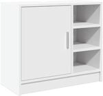 vidaXL Waschbeckenunterschrank Wei&szlig; 63x29x55 cm Holzwerkstoff