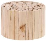 Relaxdays Blumenhocker Tannenholz Natur Belastbar 65 kg 20 cm x 30 cm