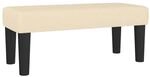 vidaXL Sitzbank Creme 70x30x30 cm Stoff 346621