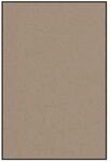vidaXL Fu&szlig;matte Beige und Schwarz 120 x 180 cm Polypropylen und Vinyl 4100787