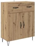 vidaXL Sideboard Artisan-Eiche 69,5 x 34 x 90 cm Holzwerkstoff 882273