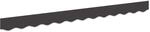 vidaXL Markisenvolant Anthrazit 230 x 20 cm Segeltuch 42000687