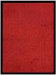 vidaXL Fu&szlig;matte Rot 40x60 cm 331580
