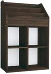 vidaXL Kinder-B&uuml;cherregal R&auml;uchereiche 71x30x114 cm Spanplatte
