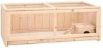 vidaXL Hamsterk&auml;fig 104x52x38 cm Massivholz Tanne
