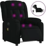 vidaXL Massagesessel Elektrisch Schwarz Samt Modell 14