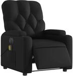 vidaXL Massagesessel Elektrisch Schwarz Kunstleder Modell 6