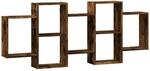 vidaXL Wandregal R&auml;uchereiche 159x18x65 cm Holzwerkstoff 853213