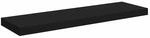 vidaXL Schweberegal Schwarz 80x23,5x3,8 cm MDF 323835