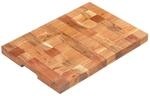 vidaXL Hackblock 50x30x3,8 cm Akazie Massivholz 286572