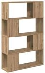 vidaXL TV-Schrank-Set Braun 80 x 24 x 125 cm Holzwerkstoff 875201