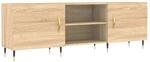 vidaXL TV-Schrank Sonoma-Eiche 150x30x50 cm Holzwerkstoff 829079