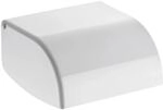 Delabie WC-Papierhalter Edelstahl 1.4301 pulverbeschichtet wei&szlig;