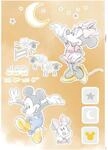 Komar Deko-Sticker Counting Sheeps 50 x 70 cm gerollt