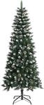 vidaXL K&uuml;nstlicher Weihnachtsbaum mit St&auml;nder Gr&uuml;n 180 cm PVC Modell 1