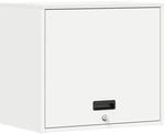 vidaXL Wandschrank f&uuml;r die Garage mit Gasdrucklift-T&uuml;r Wei&szlig; 883269
