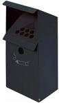 PROREGAL Gro&szlig;volumiger Wandascher Mit Schutzdach 3,7 Liter HxBxT 41 x 18 x 15 cm
