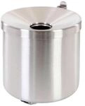 PROREGAL SparSet 4x Runder Feuerl&ouml;schender Wandaschenbecher 2 Liter Hx&Oslash; 16 x 16 cm