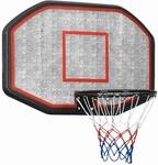 vidaXL Basketballkorb Schwarz 109x71x3 cm Polyethylen 93665