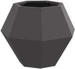 vidaXL Pflanzk&uuml;bel Schwarz 50 x 50 x 40 cm Stahl 884052
