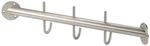 SOTECH Eck Garderobe Antea L&auml;nge 450 mm Edelstahl mit Drei Haken