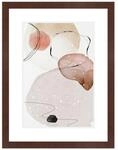 WANDStyle Bilderrahmen H430 aus Massivholz in Nussbaum 24 x 30 cm im Stil...