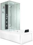 AcquaVapore Whirlpool Dusche Kombination K05-R00-WP Duschtempel 90x180