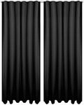 Bestlivings 2er Set Dekoschal Ellen Universalband Inkl. Raffhalter 140 cm x 245 cm