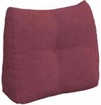 vidaXL R&uuml;ckenkissen Weinrot 60 x 24 x 50 cm Stoff 42014386