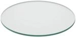 Relaxdays Glasplatte ESG Transparent Hitzebest&auml;ndig 30 cm 1,4 kg