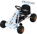 HOMCOM Go Kart Kinderfahrzeug mit Pedal Bremsen