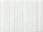 Lamellenvorhang-Set 127 mm Wei&szlig; gestreift 100 cm x 260 cm