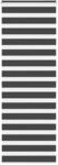 vidaXL Doppelrollo Schwarz 80x200 cm Stoffbreite 75,9 cm Polyester 4014257