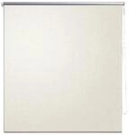 vidaXL Verdunkelungsrollo Verdunklungsrollo 80 x 175 cm Creme