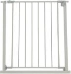Relaxdays Treppenschutzgitter Eisen Kunststoff Grau Klemmbar 75 bis 80 cm 3 kg