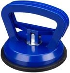 Relaxdays Saugheber 2er Set ABS-Kunststoff Gummi Blau Schwarz 45 kg Tragkraft 12 cm x