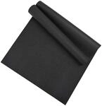 vidaXL Sport Schutzmatte Schwarz 150 x 75 x 0,6 cm Hochdichtes PVC 42025271