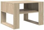 vidaXL Couchtisch Sonoma-Eiche 66 x 53 x 45 cm Holzwerkstoff 8000102
