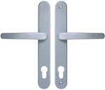 Roro Dr&uuml;cker-Garnitur Typ C Aluminium 72 mm Silber