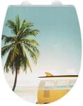 Wenko WC-Sitz Corbara High Gloss aus Thermoplast,