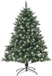 vidaXL K&uuml;nstlicher Weihnachtsbaum mit St&auml;nder 150 cm PVC