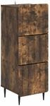 vidaXL Schubladenschrank Ger&auml;ucherte Eiche 33 x 34,5 x 92 cm 894390