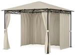 Blumfeldt Mondo Gartenpavillon Partyzelt Gazebo 295x262x295 cm Stahl Polyester...