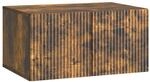 vidaXL Wandmontierter TV-Schrank Ger&auml;ucherte Eiche 59,5 x 41 x 30 cm 898510