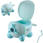 Relaxdays Kinder T&ouml;pfchen Polypropylen Mint Herausnehmbar Gepolstert BPA-Frei