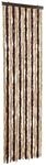 vidaXL Insektenschutz-Vorhang Beige und Hellbraun 56x185 cm Chenille 284272