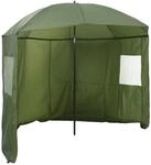 vidaXL Angel-Regenschirm Gelb-Armee 300 x 240 cm Oxford-Polyester 42006688