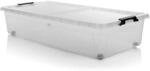 BigDean 4 St&uuml;ck Unterbett Aufbewahrungsbox 32 L Luftdicht Mit Rollen Aus