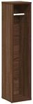vidaXL Badezimmerschrank mit Rollenhalter Braune Eiche 20,5x20x90 cm 858512