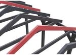 Skan Holz Schneelasterh&ouml;hung auf 1.9 kN/m&sup2; f&uuml;r Carport Schiefergrau